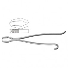 Lane Bone Holding Forcep Without Ratchet Stainless Steel, 33 cm - 13 "